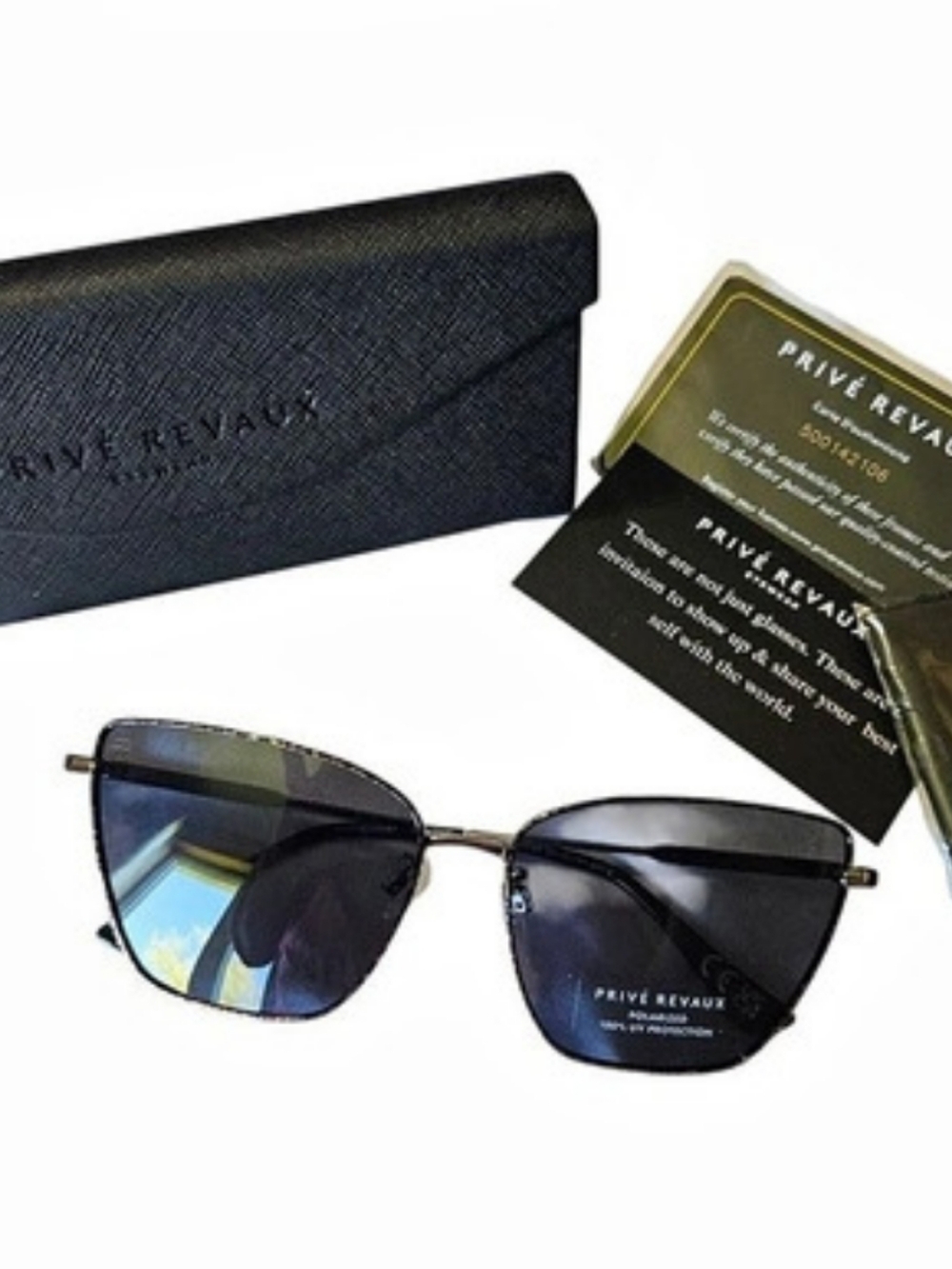 NEW Privé Revaux "Purr /S" Polarized Sunglasses – Full Retail Set! ✨